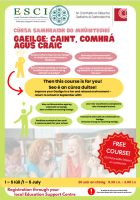 Gaeilge: Caint, Comhrá agus Craic - 24SU04 (Facilitator Karen Brogan)
