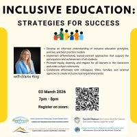 Inclusive Education: Strategies for Success - 26LCSP38 (Facilitator Elaine King)
