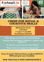Chess for Social & Cognitive Skills – Ficheall Network - 26SU09 (Facilitator Clare Balfe & Shane Finnegan)