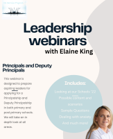 Leadership webinar Principals & Deputy Principals - 24LCSP54