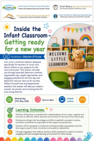 Inside the Infant Classroom – Getting ready for a new year  - 26LCSP62 (Facilitator Deirdre O’Toole)