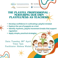 The Playful Professional - Nurturing our own Playfulness as Teachers - 26LCSP31 (Helena Walsh)